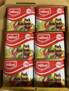 ポークランチョンミートMidland 300g 6缶セットのサムネイル