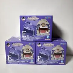 ワンピース 一番くじ ワポルのバクバク！クリップホルダー E賞 3体セット