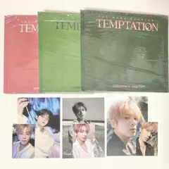 TXT アルバム TEMPTATION 3形態セット 封入トレカ・付属品抜けなし