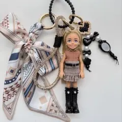 バービーチャーム　バービーキーホルダー　バッグチャーム　Barbie キーリング