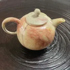 紫陽花柄 陶器製 急須 横手型 - メルカリ