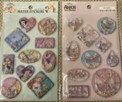 セリアウォーターシール　ディズニープリンセス　オイスター