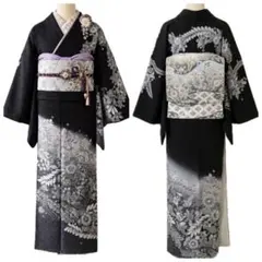 黒地 辻ヶ花 訪問着 フルセット 礼装 七五三 パーティー NO44 黒地 辻ヶ花 訪問着 フルセット 礼装 七五三 パーティー NO44 - メルカリ