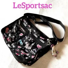 【美品】レスポートサック ディズニー イッツアスモールワールド ショルダーバッグ