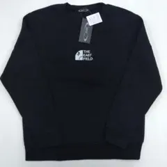 新品タグ付き　黒　イーストフィールド　おもしろスウェットトレーナー　Mサイズ