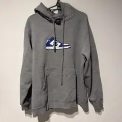 90年代のOld Stussyのグレーのスウェットパーカー
