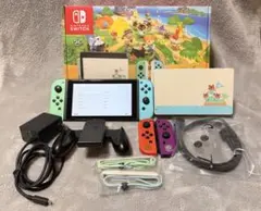 Nintendo Switch Lite あつまれどうぶつの森 本体 あつまれ どうぶつの森』ソフトが入った特別デザインのNintendo Switch