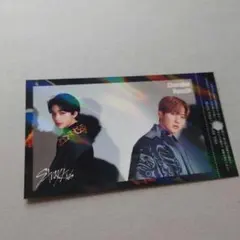 スキズ　ヒョンジン&amp;チャンビン　ハイタッチ券 stray kids ヒョンジン チャンビン ハイタッチ券 スキズ ユニット