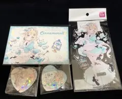 ★上倉エク★サンリオ シナモロール アクスタ 缶バッジ ポストカード シナモンのサムネイル