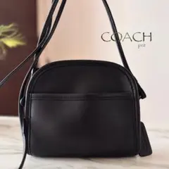 極美品 COACH オールドコーチ 9017 レザーショルダーバッグ