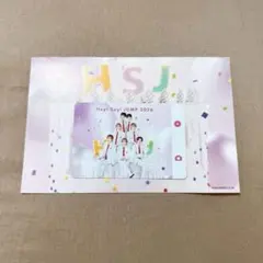 Hey! Say! JUMP Hey!Say!JUMP FCバースデーカード