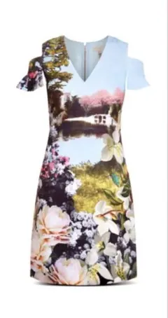 TED BAKER LONDON ノースリーブワンピース サイズ1 - メルカリ