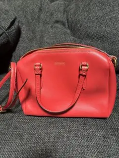 COACH レディース ショルダーバッグ レッドのサムネイル