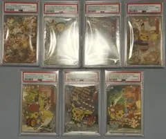 超希少&美品】お誕生日ピカチュウ旧裏&25th PSA9連番•ゾロ目※シール付