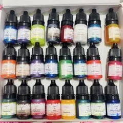 新品未使用♡レジン用着色料♡着色剤♡カラー剤♡顔料♡24色セット♡まとめ売り♡