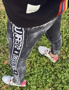 ディースクエアード スケーターブラックデニム（42）