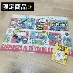 スヌーピータウン　イベント限定商品 2点　東京駅一番街 75周年　新品