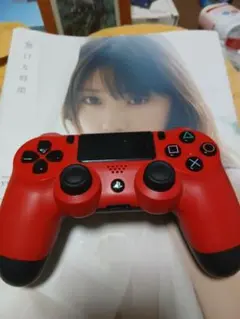 SONY PlayStation 4 純正コントローラー レッド 本体