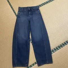 バレルレッグジーンズ+EC(丈長め80.0cm)