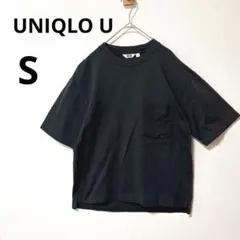 상태좋음 ユニクロユー メンズ S ポケットTシャツ オーバーサイズ 半袖