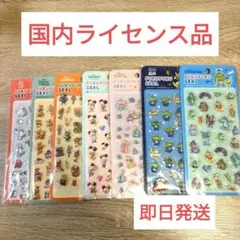 M*️様 ディズニー ぷくぷくシール 7種類 大量 正規品 全種 ライセンス プ