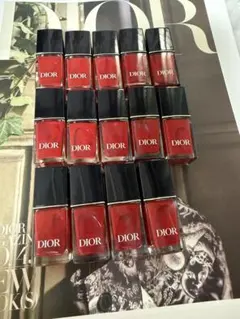 DIOR ネイルカラー レッド 14本セット