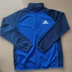 adidas ジャージ 青/黒