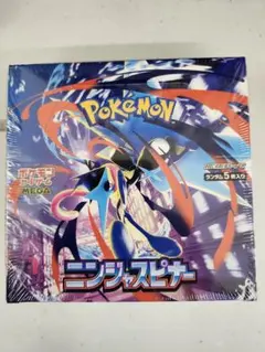 ポケモンカードゲーム ニンジャスピナー シュリンク付き 1箱