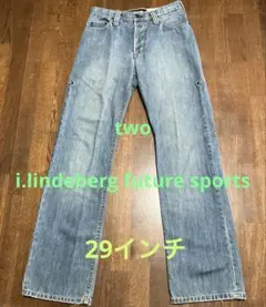i.lindeberg future sportsジーンズ ストレートデニムのサムネイル