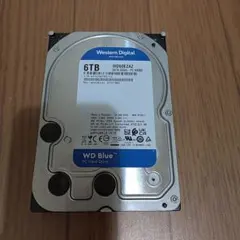 WD Blue 6TB 内蔵型ハードディスクドライブ　WD60EZAZ※
