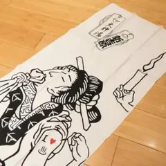 希少 新品未使用 新吉原 x 天神湯 手拭い