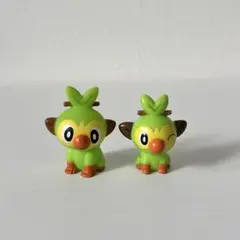 ポケモン　サルノリ　フィギュア　ソフビ