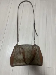 【早い者勝ち】COACH ショルダーバッグ ブラウン 2way　ハンドバック