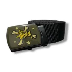 み*い様 90s old stussy クラウン ベルト ガチャベルト - メルカリ