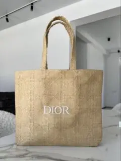 ★新品未使用★Dior ディオール ノベルティ ストロートートバッグのサムネイル