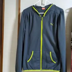 PUMA フード付きジャケット Lサイズ グレー