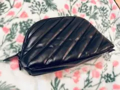 新品未使用品 イヴサンローラン ノベルティ ポーチ ブラック 非売品