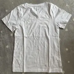 NANO Universe 抗汗シリーズ VネックTシャツ Mサイズ ホワイト