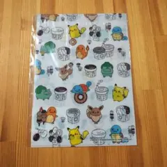 ポケモン ミスド　コラボクリアファイル A4