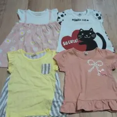 【最終値下】【まとめ売り】保育園着　半袖　90cm　4枚セット