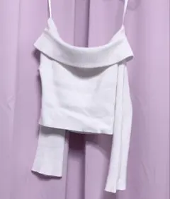 ニット ホワイト