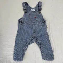 POLO Baby ストライプオーバーオール