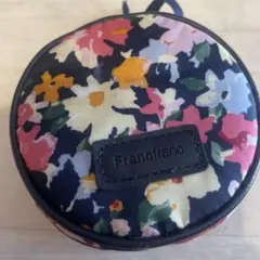 Francfranc フラワープリント 円形ポーチのサムネイル