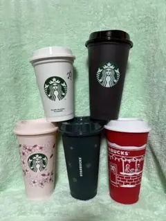 Starbucks リユーザブルカップ 5個セット