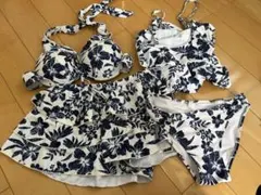HOYUKI フラワープリント セパレート水着 Mサイズ