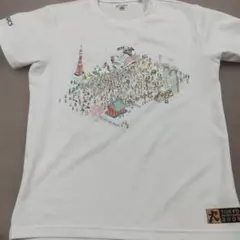 asics 東京マラソン2009 記念Tシャツ M JASPO 白 ランニング