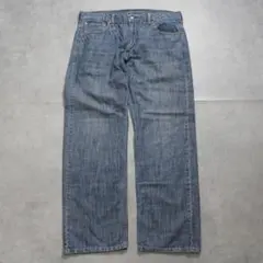 リーバイス569 Levis W34 ブルーデニム 青 ヒゲ 古着 16567
