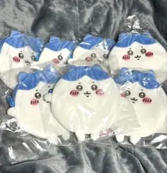 ちいかわくじ もちっとふわっとコレクション Ｄ賞 まんまるポーチ ハチワレ