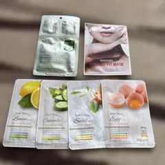 韓国　フェイスマスク 5枚セット