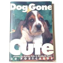 Dog Gone Cute フォトポストカードブック 30枚綴り 写真集